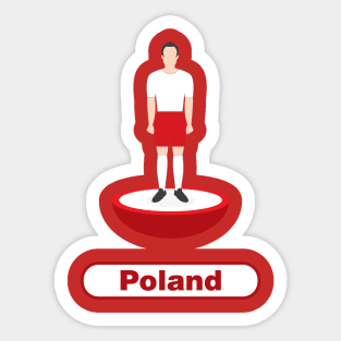 Poland Football Sticker